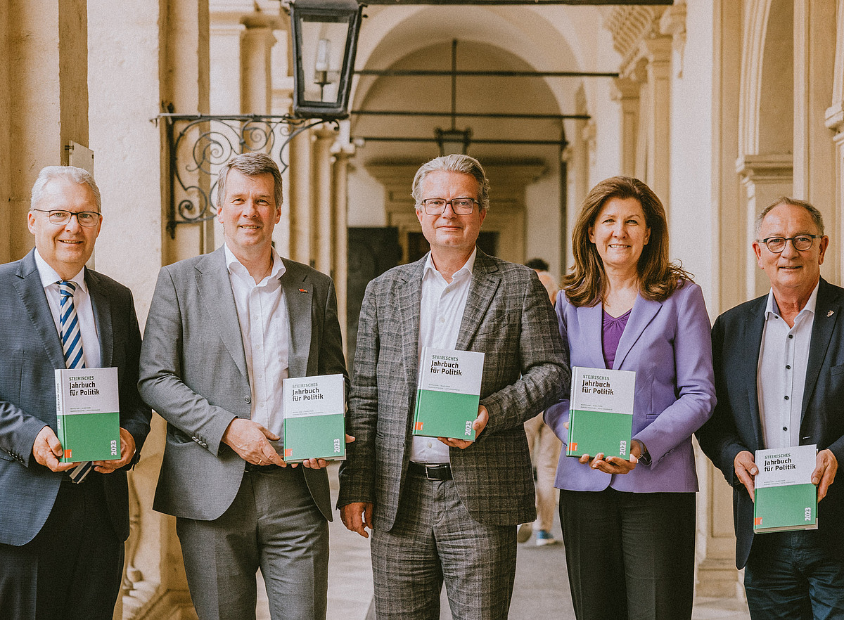 Präsentation des Steirischen Jahrbuchs für Politik 2023 Institut für